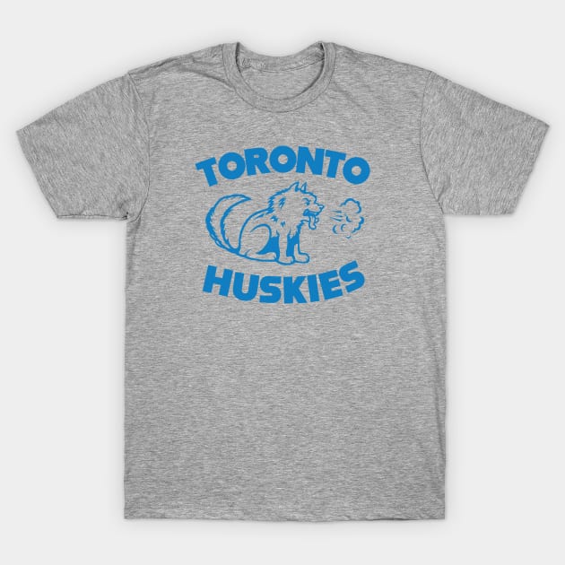 Defunct Toronto Huskies Basketball Retro 1946 T-Shirt by LocalZonly